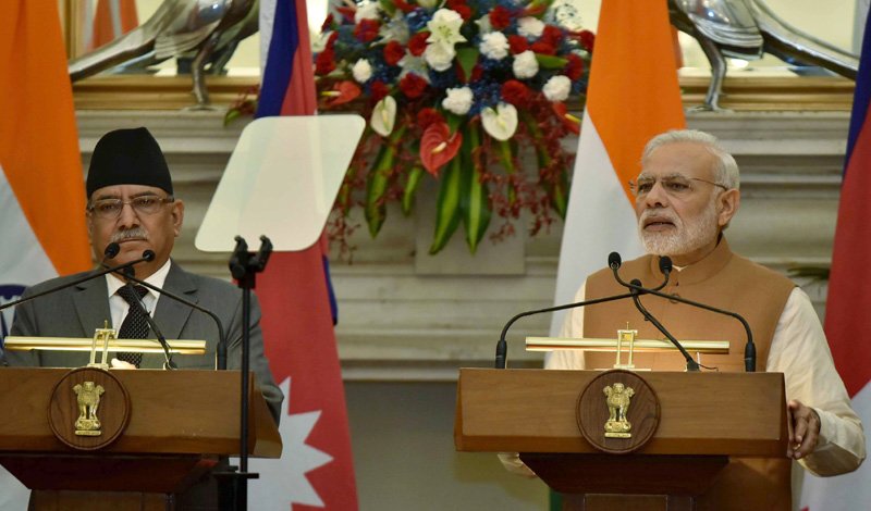 The Prime Minister, Shri Narendra Modi delivering his statement to media, in the ..