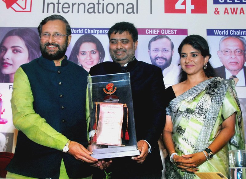 The Union Minister for Human Resource Development, Shri Prakash Javadekar..
