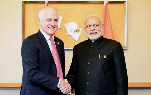 The Prime Minister, Shri Narendra Modi meeting the Prime Minister of..