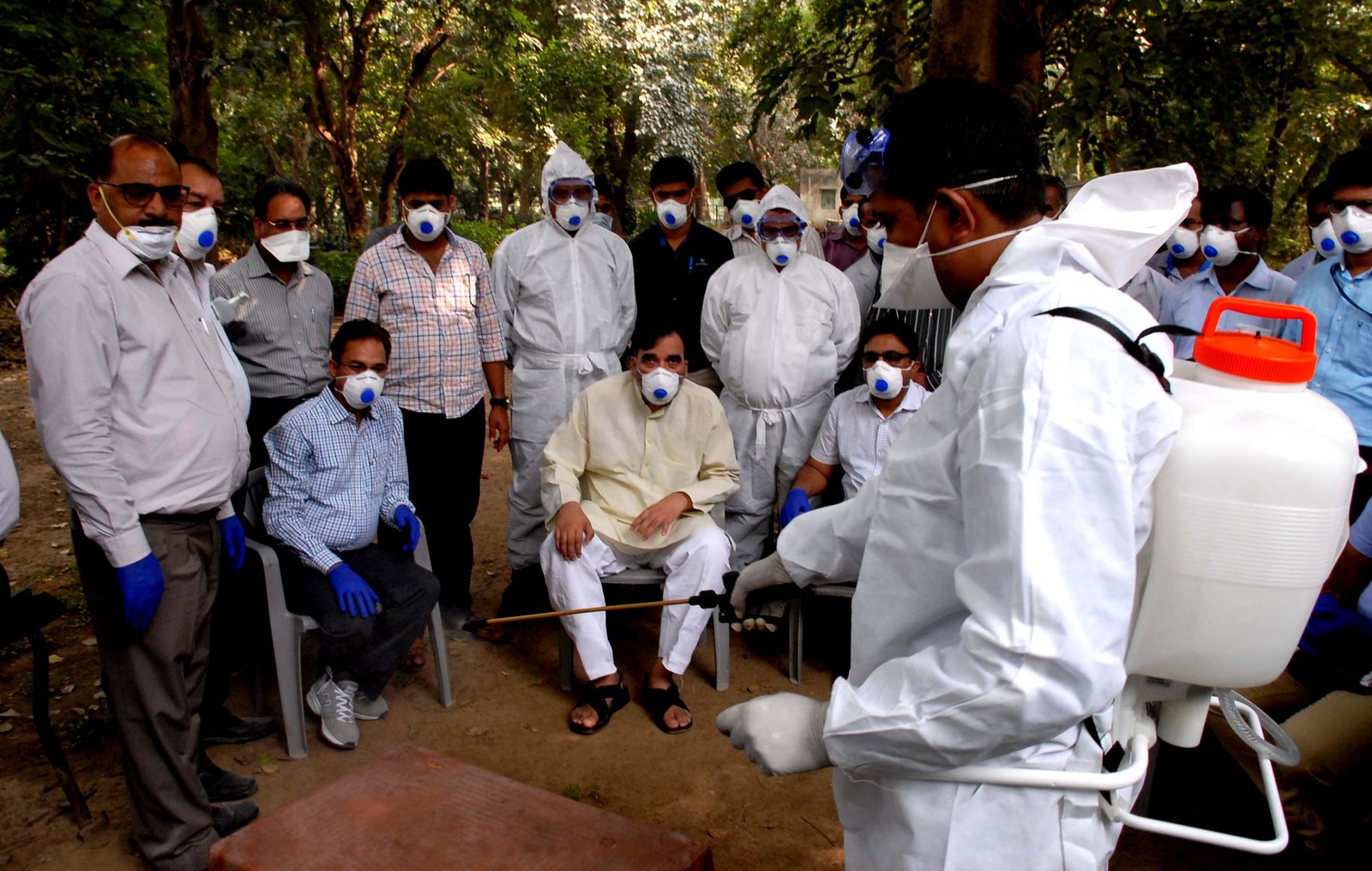 GOPAL RAI VISITS DEER PARK