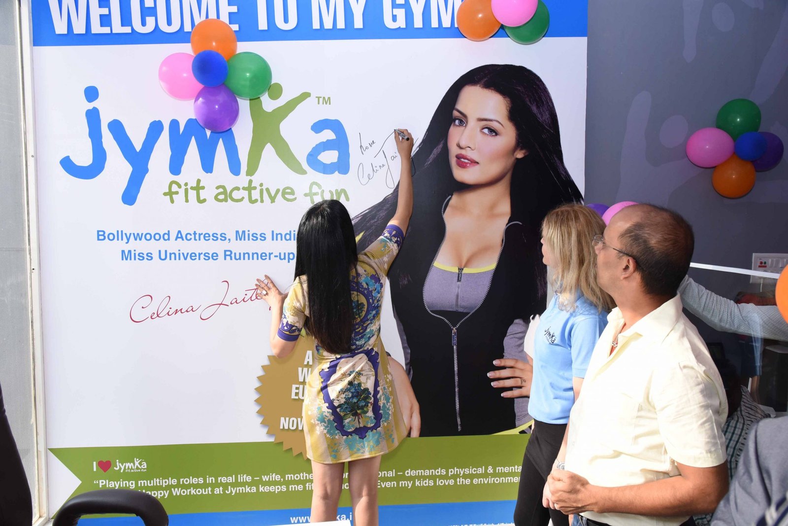 Bollywood Actress Celina Jaitley Launches Jymka, India’s First Family Fitness Club In Gurgaon
