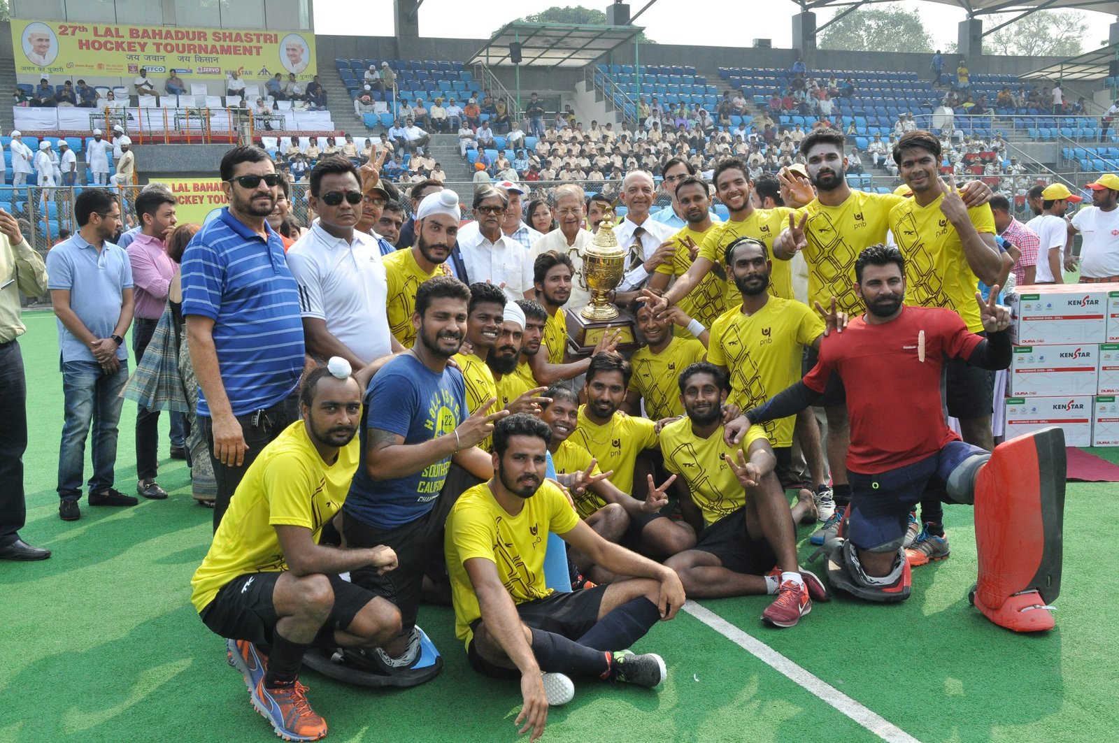 Punjab National Bank’s Senior Hockey Team wins 27th Shri Lal Bahadur Shasti Tournament 2016