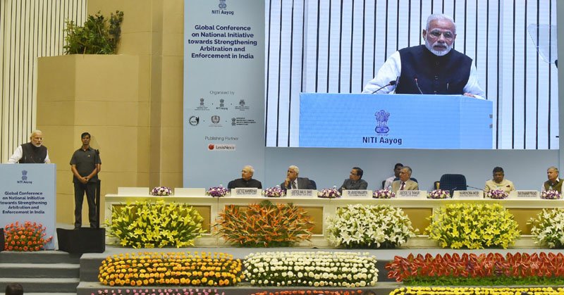 The Prime Minister, Shri Narendra Modi addressing at the valedictory session ..