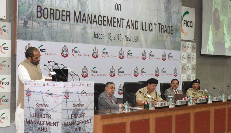 The Minister of State for Home Affairs, Shri Hansraj Gangaram Ahir addressing the …