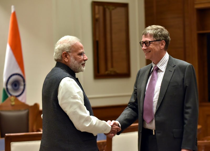 The Co-Chairman of the Bill & Melinda Gates Foundation, Mr. Bill Gates call..