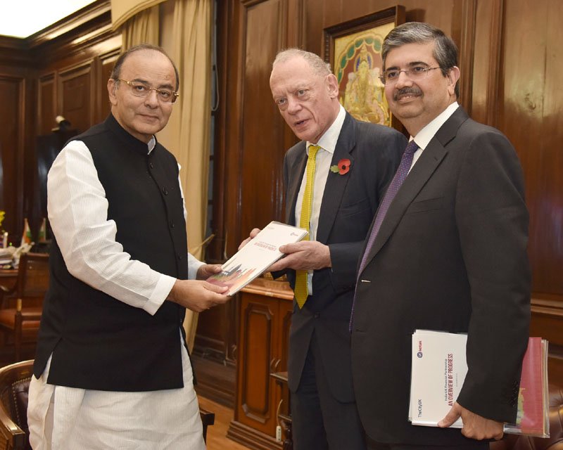 The Co-Chairs of the India UK Financial Partnership (IUKFP), Mr. Uday Kotak ..