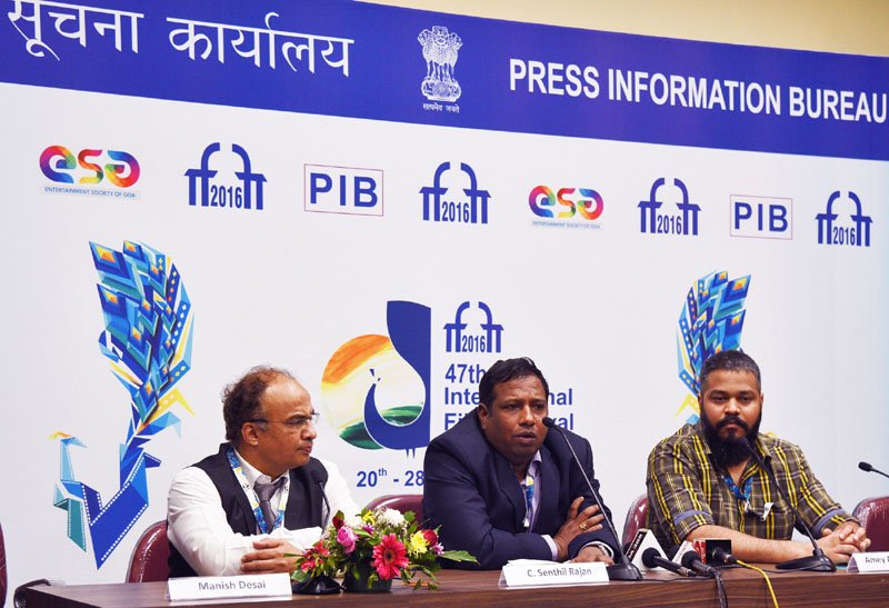 The Festival Director, Shri Senthil Rajan and the CEO, ESG, Shri Ameya Abhyankar..