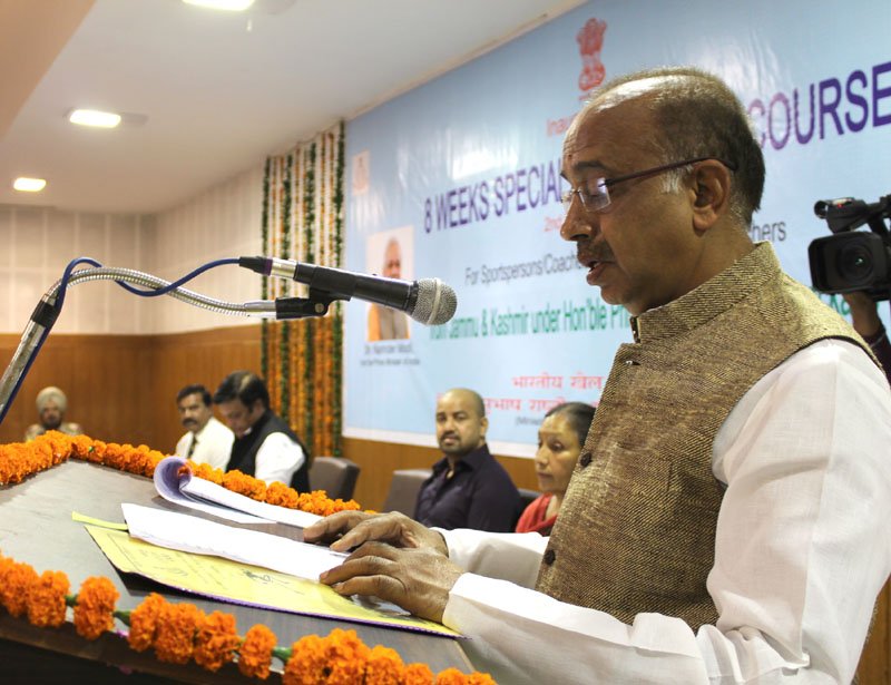 The Minister of State for Youth Affairs and Sports (I/C), Water Resources,..