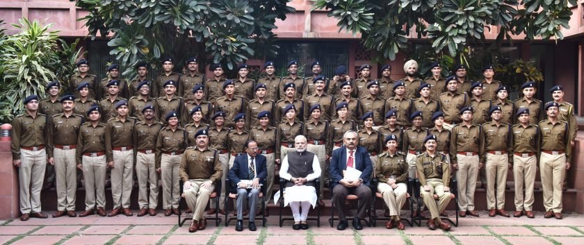 2015 batch IPS Probationers  calls on PM