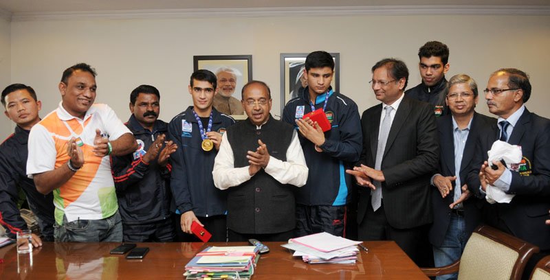 The Minister of State for Youth Affairs and Sports (I/C), Water Resources, ..