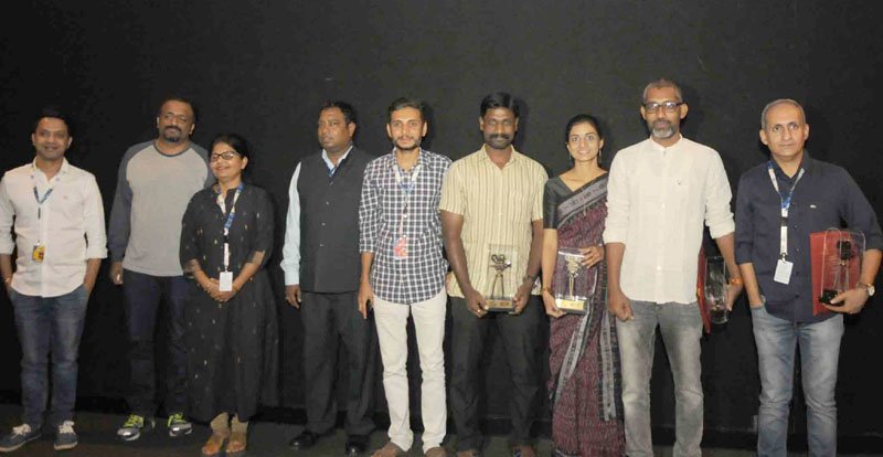 Nagraj Manjule along with cast and crew of the film ‘Sairat’