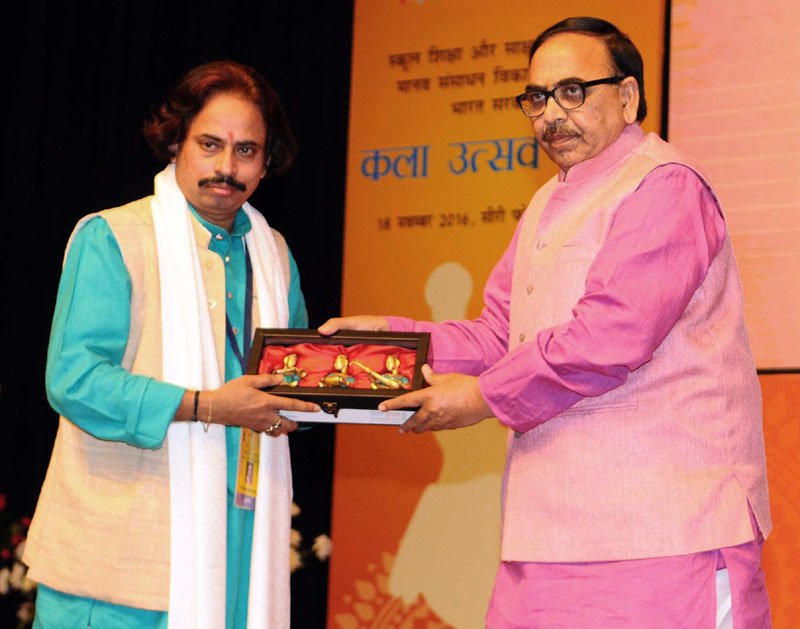 The Minister of State for Human Resource Development, Dr. Mahendra Nath ..