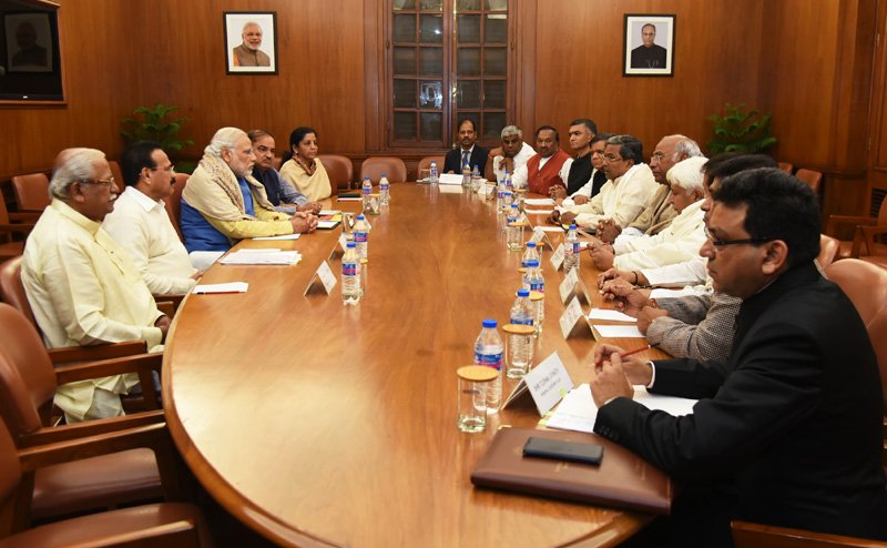 All party delegation from Karnataka led by the Chief Minister of Karnataka,..