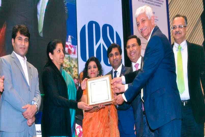 DABUR INDIA LTD AWARDED THE ICSI NATIONAL AWARD IN CORPORATE GOVERNANCE
