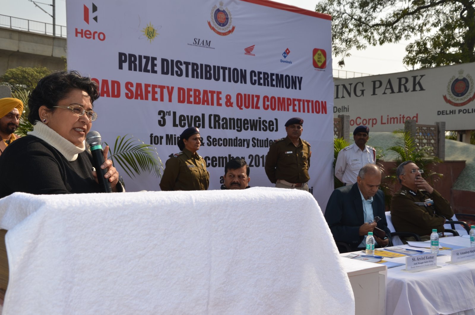 SCHOOL ROAD SAFETY AWARENESS CAMPAIGN 2016-17