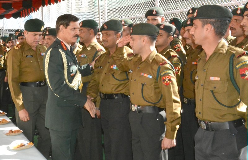 The Chief of Army Staff, General Dalbir Singh interacting with the Troops,..