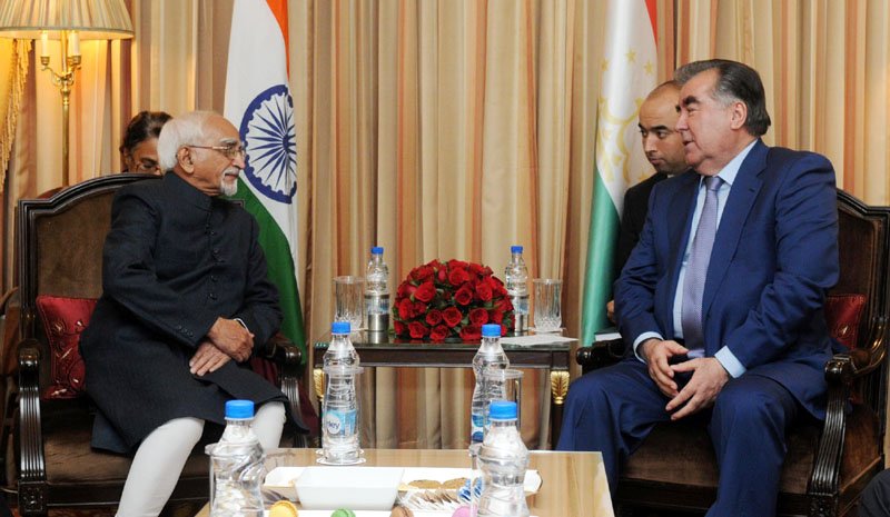 The Vice President, Shri M. Hamid Ansari calling on the President of..