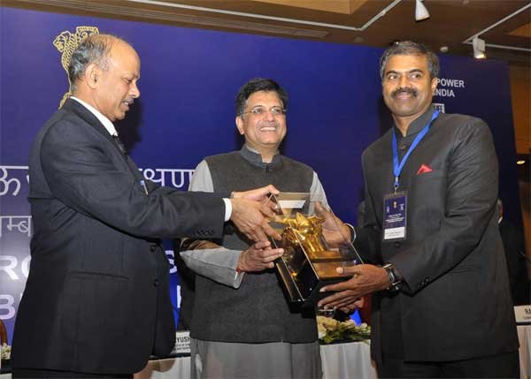 DGM-PR,PFC, S.S.RAO RECEIVES ‘BEST UT NODAL OFFICIAL’ AWARD