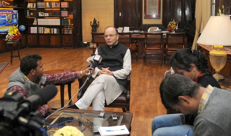The Union Minister for Finance and Corporate Affairs, Shri Arun Jaitley ..