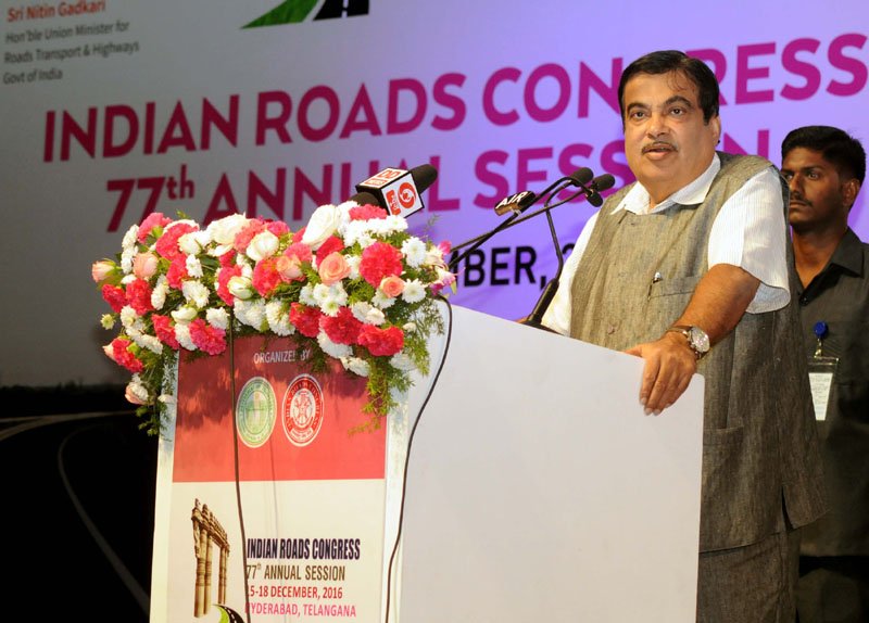 The Union Minister for Road Transport & Highways and Shipping, ..