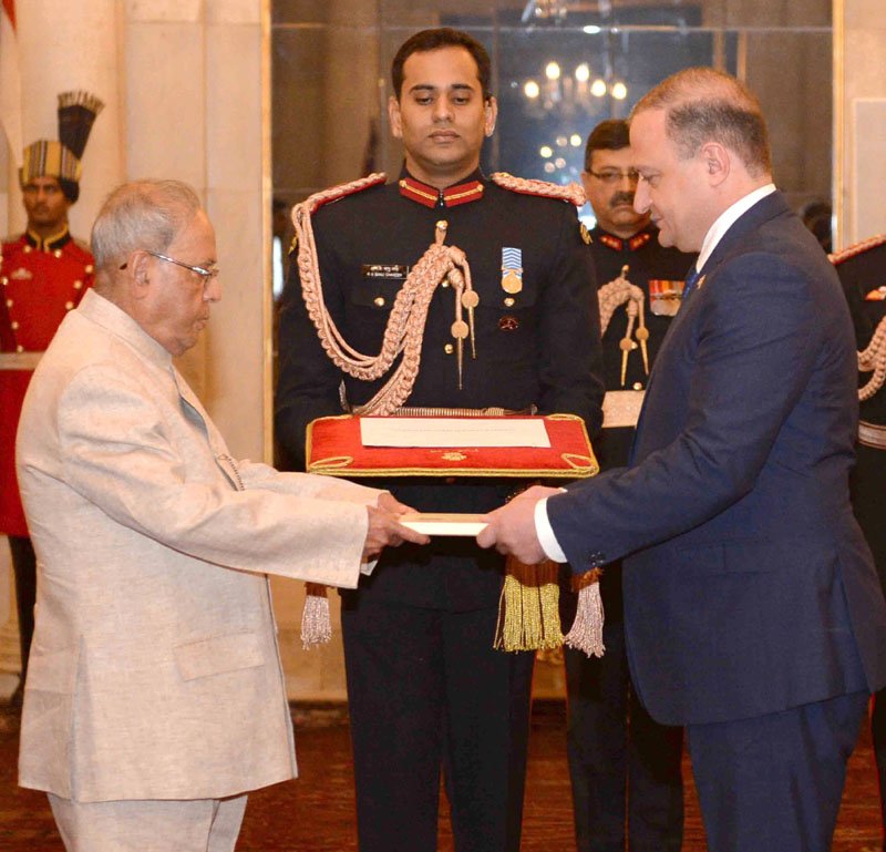 The Ambassador-designate of Georgia, Mr. Archil Dzuliashvili ..