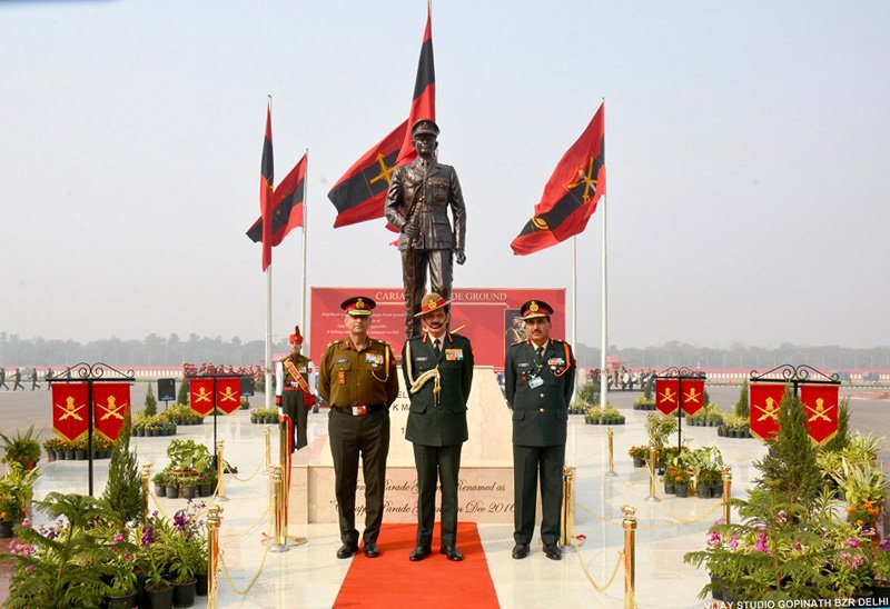 The Chief of Army Staff, General Dalbir Singh dedicated the statue of..