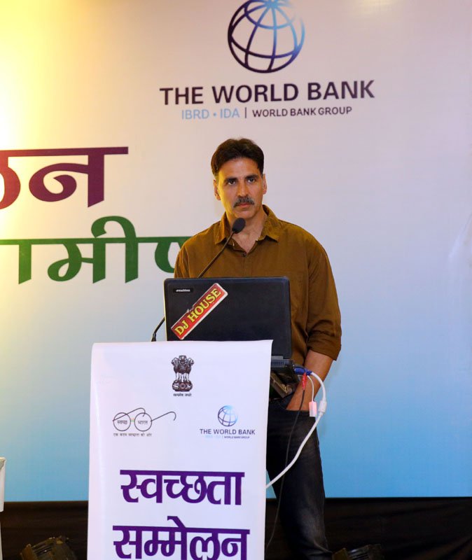 The Iconic actor, Shri Akshay Kumar addressing the Swachh Bharat Champions, ..