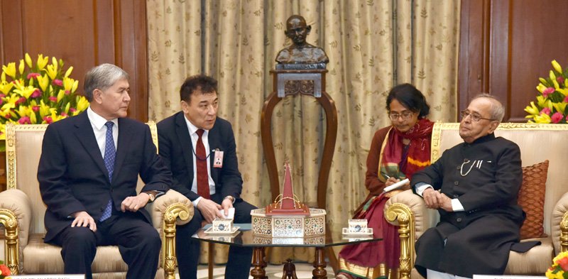 The President of the Republic of Kyrgyzstan, Mr. Almazbek Sharshenovich Atambayev ..