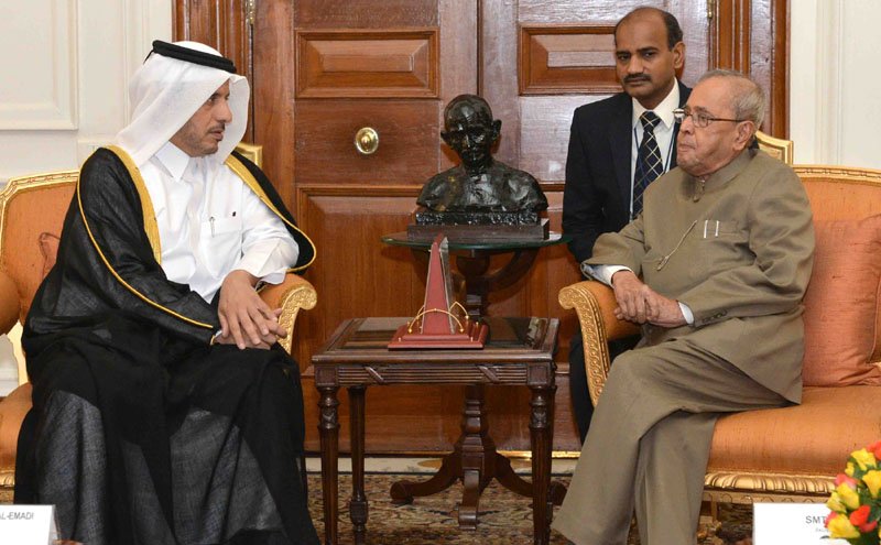 The Prime Minister of Qatar, Sheikh Abdullah bin Nasser bin Khalifa Al Thani ..