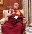 His Holiness the Dalai Lama calling on the President, Shri Pranab Mukherjee,..