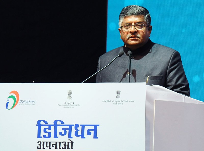 The Union Minister for Electronics & Information Technology and Law & Justice, ..