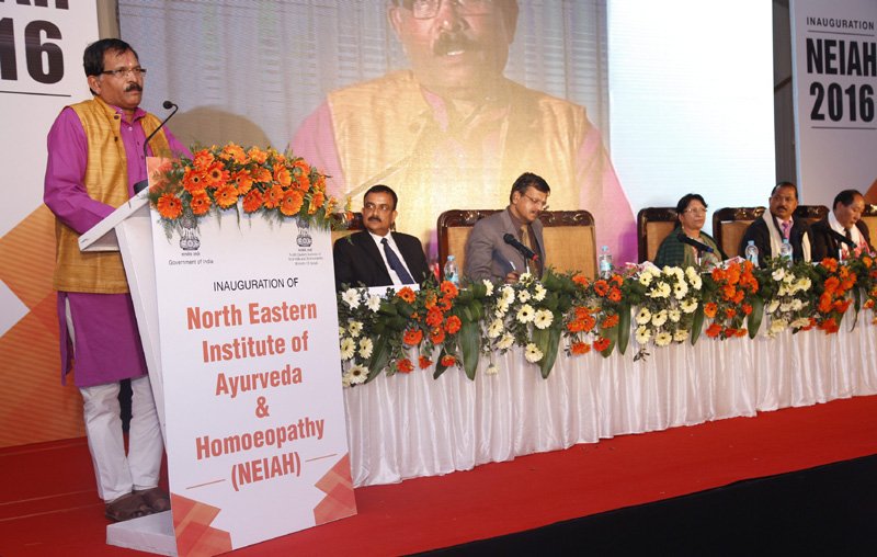 The Minister of State for AYUSH (Independent Charge), Shri Shripad Yesso Naik ..