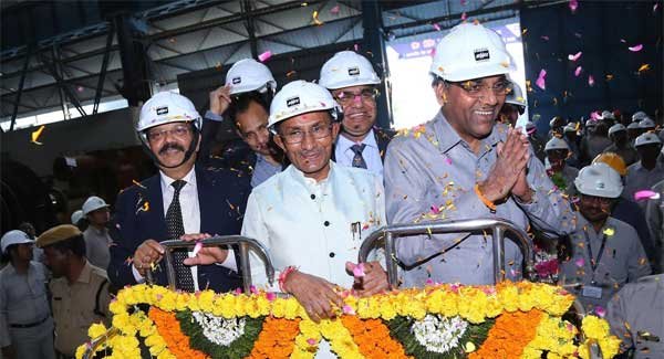 ANANT GETE VISITS BHEL MANUFACTRING UNIT AT HYDERABAD