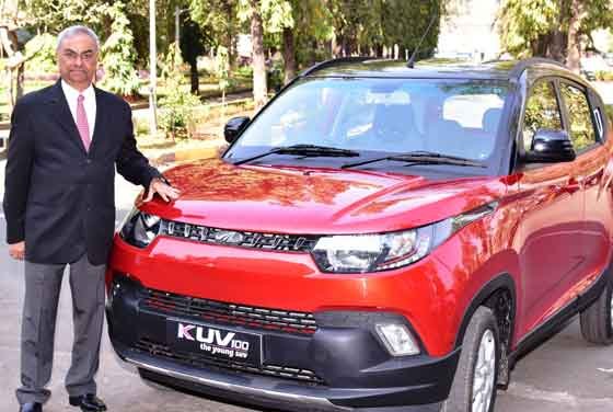 AS SUV KUV100 COMPLETES ONE YEAR,M&M Ltd. UNVEILS SUV NEW STYLISH LOOK