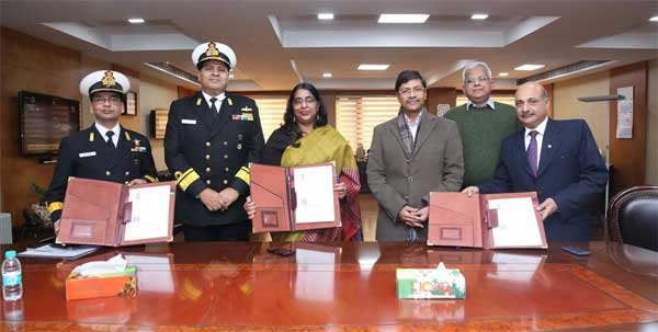 NBCC SIGNS MOU WITH INDIAN NAVY