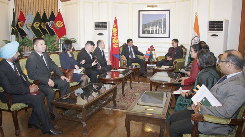 The Head of General Authority for Border Protection, Mongolia,..