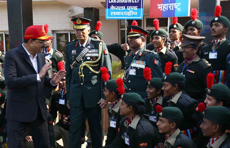 The Minister of State for Defence, Shri Subhash Ramrao Bhamre ..