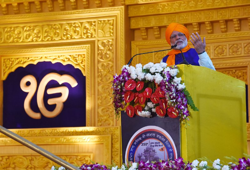 The Prime Minister, Shri Narendra Modi addressing at the ..