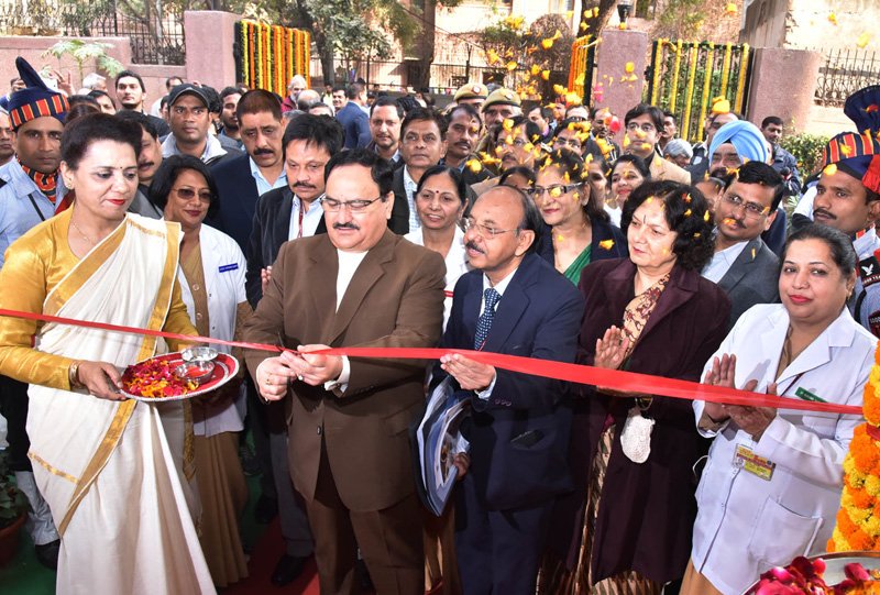The Union Minister for Health & Family Welfare, Shri J.P. Nadda..