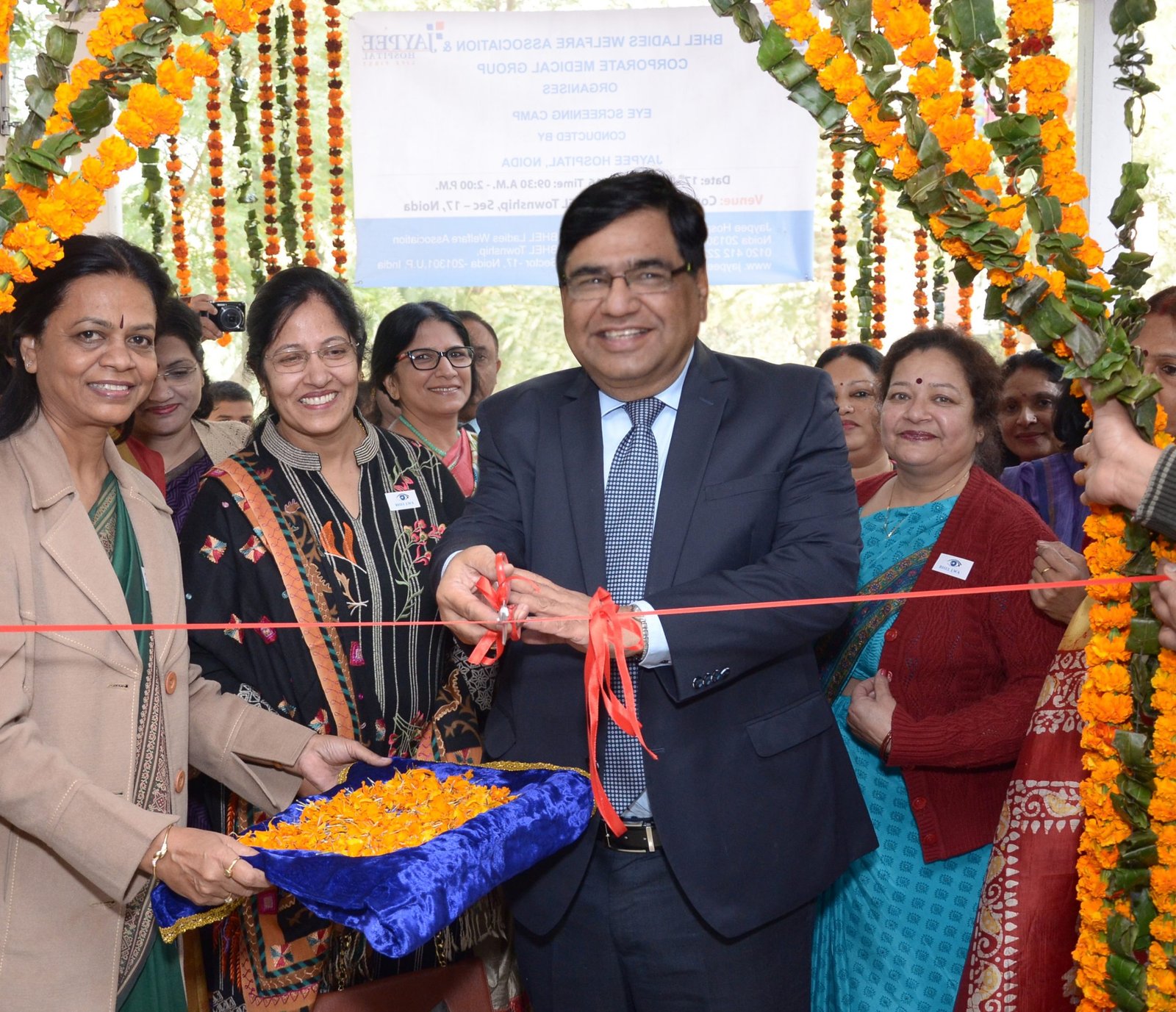 BHEL Ladies Welfare Association organises free eye screening camp