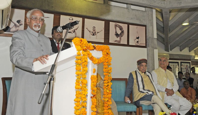 The Vice President, Shri M. Hamid Ansari addressing the 10th Founder’s Day..