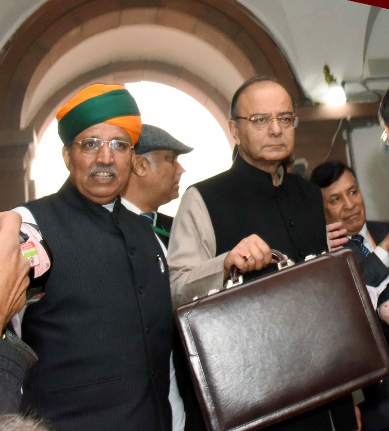 The Union Minister for Finance and Corporate Affairs, Shri Arun Jaitley..