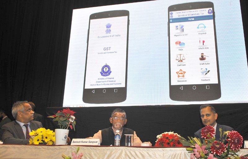 The Minister of State for Finance, Shri Santosh Kumar Gangwar launched..