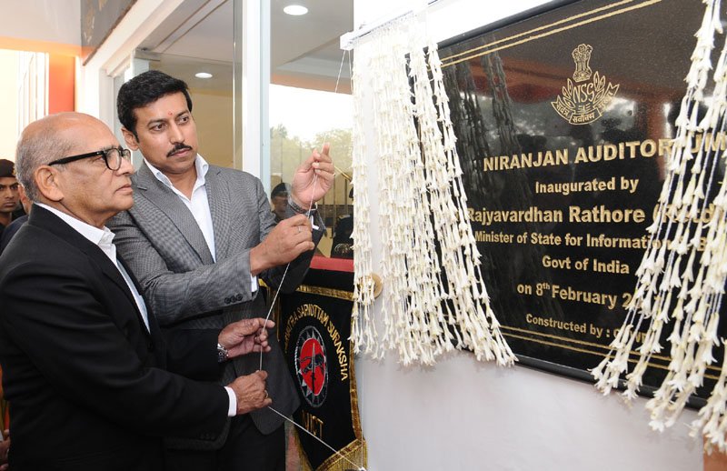 The Minister of State for Information & Broadcasting, Col. Rajyavardhan..