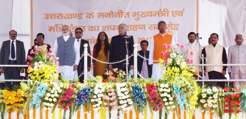 The Prime Minister, Shri Narendra Modi attends the oath taking ..