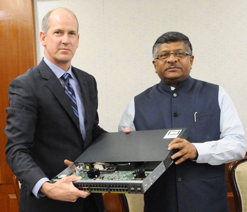 The Union Minister for Electronics & Information Technology and Law & Justice, ..