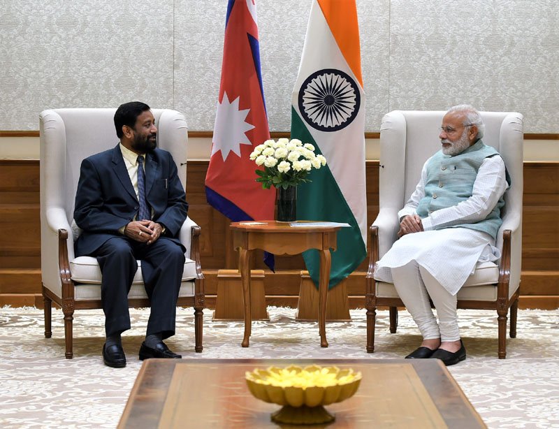 The Deputy Prime Minister and Minister of Home Affairs of Nepal, ..