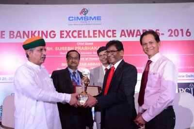 PUNJAB NATIONAL BANK CONFERRED WITH “BEST MSME BANK AWARD”