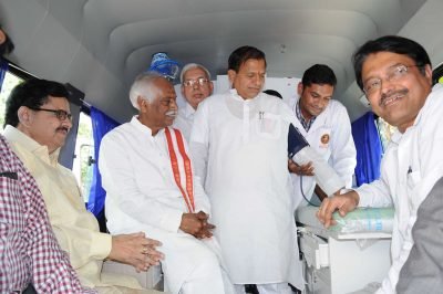 The Minister of State for Labour and Employment (Independent Charge), Shri Bandaru Dattatreya..