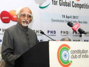 The Vice President, Shri M. Hamid Ansari addressing the National Conference on..
